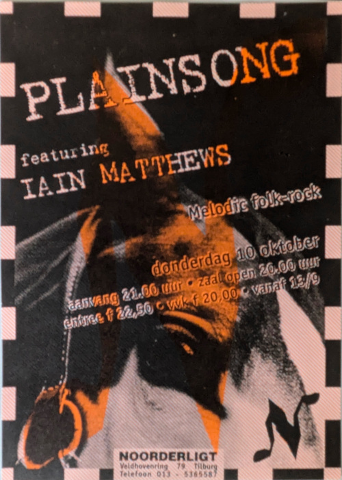 Ticket Plainsong